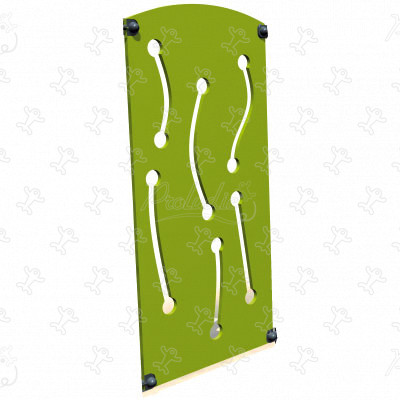 Pannello verde recinzione G2879 arredo urbano arredi, recinzioni e accessori recinzioni immagine 3d