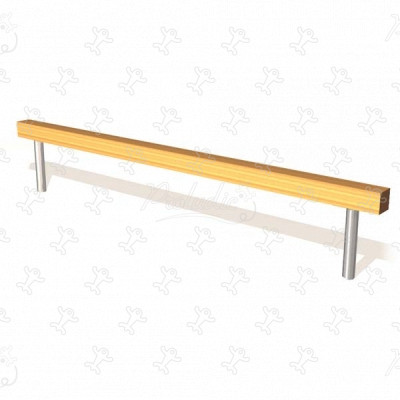 Trave di equilibrio J10 aree giochi giochi di equilibrio & di arrampicata percorsi immagine 3d