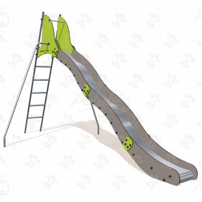 Scivolo Onda J1057 aree giochi giochi classici scivoli immagine 3d