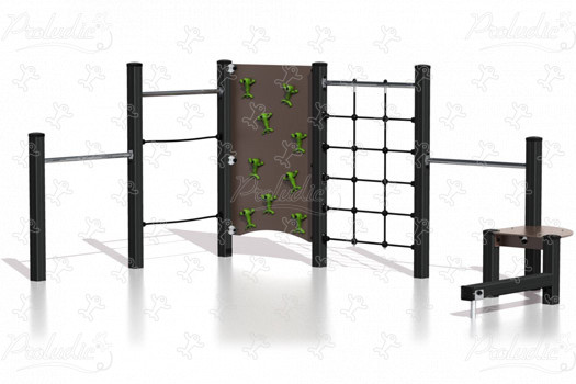 J1663-M aree giochi giochi di equilibrio & di arrampicata strutture di arrampicata immagine 3d