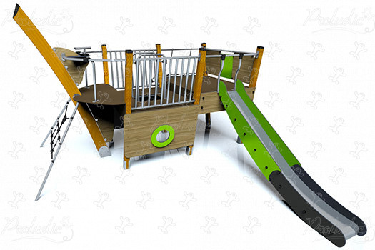 Peschereccio J1956 aree giochi giochi a tema aquatica immagine 3d
