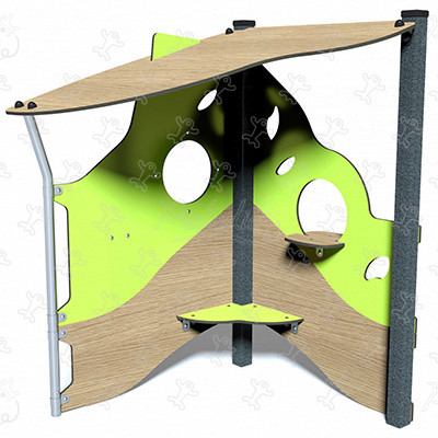 Capanna J220 aree giochi giochi classici casette immagine 3d