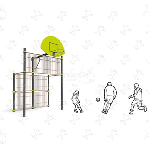 Multisport Frontone piccolo J22218 sport e fitness acti’fun multisport immagine 3d