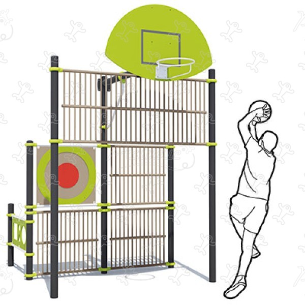 Frontone bersaglio / pallina da tennis J22225® sport e fitness acti’fun multisport immagine 3d