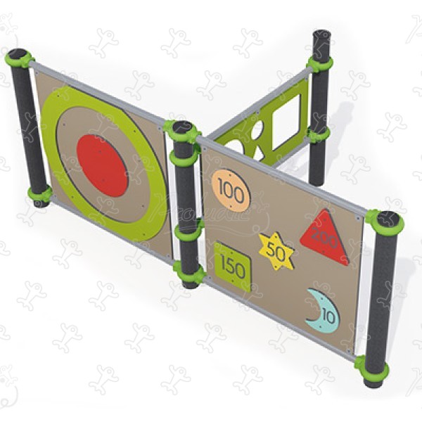 Palizzata di allenamento J22228® sport e fitness acti’fun multisport immagine 3d