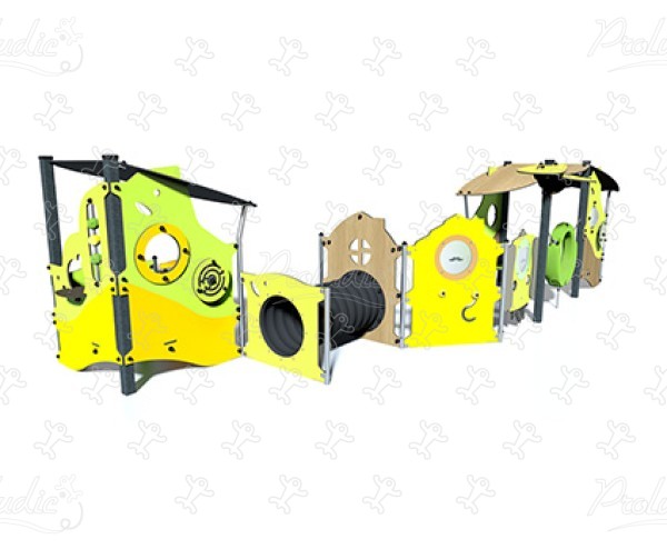 Villaggio di casette J225® aree giochi giochi classici casette immagine 3d