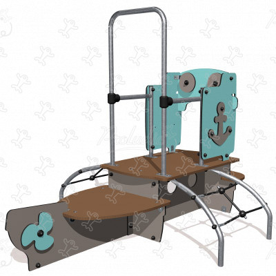 Battello J2615 aree giochi giochi a tema aquatica immagine 3d