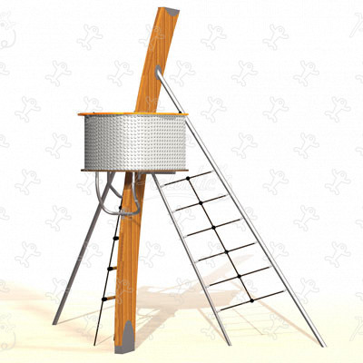 Keo, l'albero J2752 aree giochi giochi a tema aquatica immagine 3d