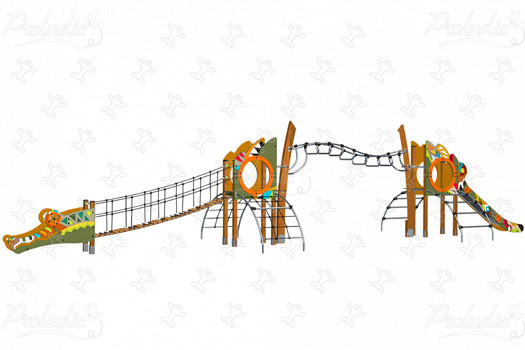 Cocco J2771-GE aree giochi grafic games finitura etnik immagine 3d