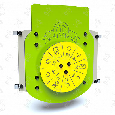 Pannello Lotteria J3407 aree giochi giochi educativi e sensoriali pannelli ludici & giochi sonori e musicali immagine 3d