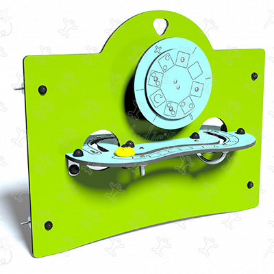 Pannello Dadi J3422® aree giochi giochi educativi e sensoriali pannelli ludici & giochi sonori e musicali immagine 3d