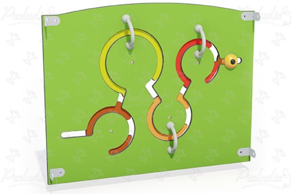 Pannello caduta libera J3432® aree giochi giochi educativi e sensoriali pannelli ludici & giochi sonori e musicali immagine 3d