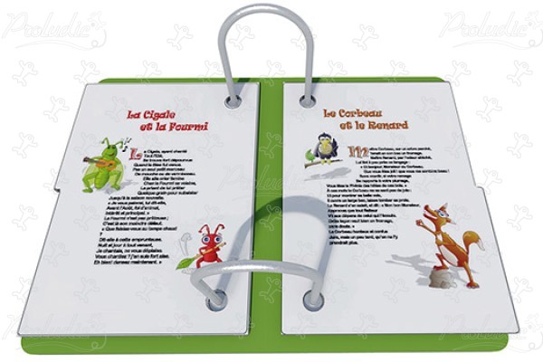 Leggio J3439® aree giochi giochi educativi e sensoriali pannelli ludici & giochi sonori e musicali immagine 3d