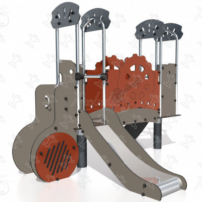 J38302 aree giochi giochi a tema metropolis immagine 3d