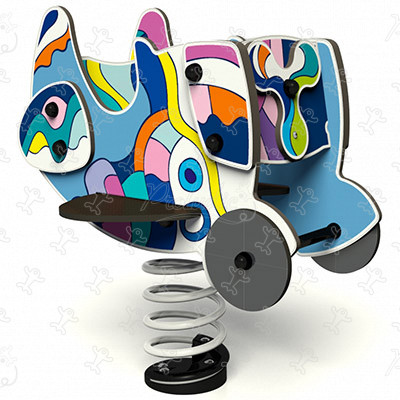 Looping J3961-GO® aree giochi grafic games finitura océane immagine 3d