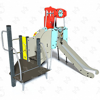 Orologio inclusivo J4020 aree giochi giochi a tema city immagine 3d