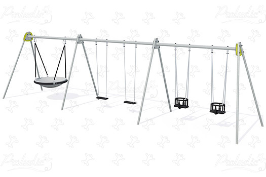 J446-G aree giochi giochi classici altalene immagine 3d