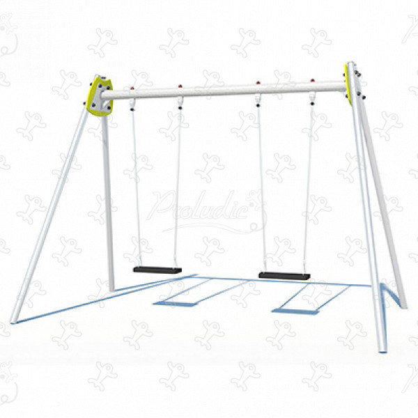 2 tavolette J472 aree giochi giochi classici altalene immagine 3d