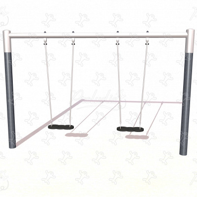 2 tavolette J477 aree giochi giochi classici altalene immagine 3d