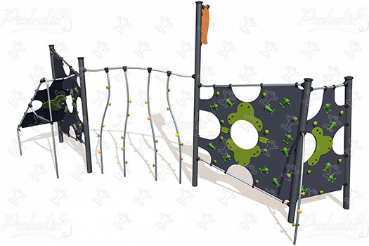 J48305 aree giochi giochi di equilibrio & di arrampicata strutture di arrampicata immagine 3d