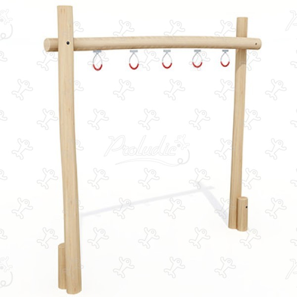 Anelli sospesi J4910 aree giochi acti’fun fitness immagine 3d