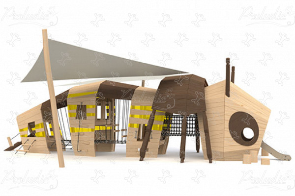 Ape J49119® aree giochi giochi in legno naturale sostenibile animali immagine 3d