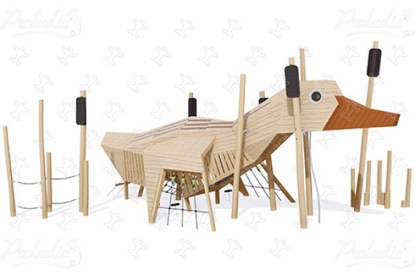 Anatra J49170® aree giochi giochi in legno naturale sostenibile animali immagine 3d