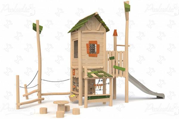 Taverna J49205® aree giochi giochi in legno naturale sostenibile origin’ immagine 3d