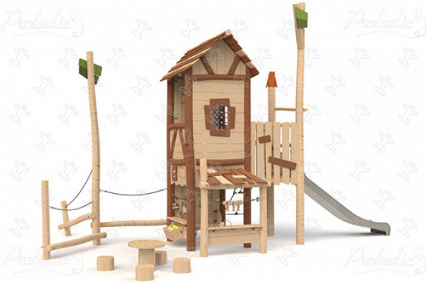 Osteria J49405® aree giochi giochi in legno naturale sostenibile origin’ immagine 3d