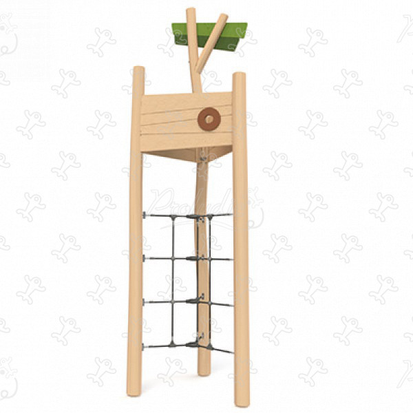 Torretta di avvistamento J49414® aree giochi giochi in legno naturale sostenibile origin’ immagine 3d