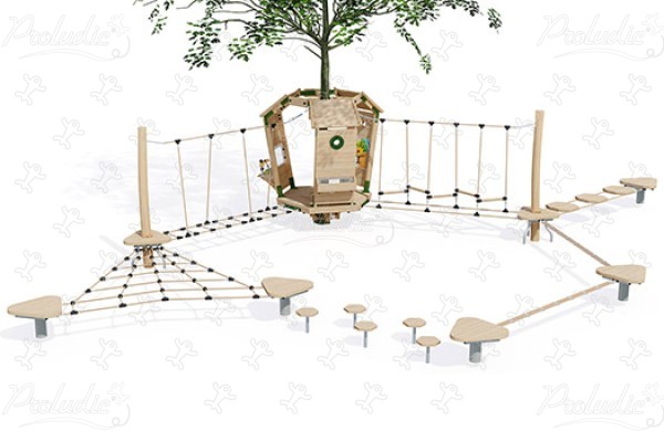 J49900® aree giochi giochi in legno naturale sostenibile arborea play® immagine 3d
