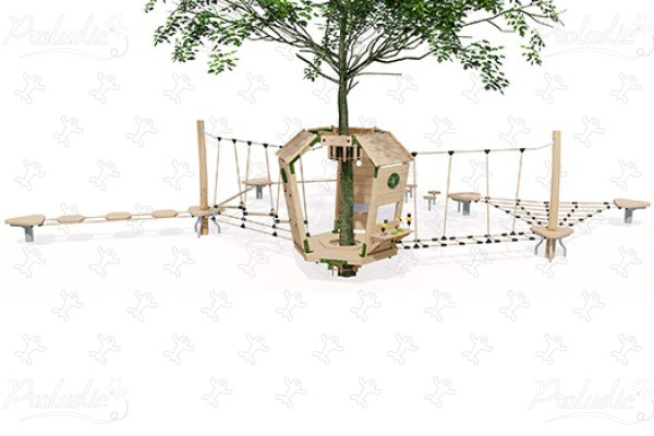 J49900® aree giochi giochi in legno naturale sostenibile arborea play® immagine 3d