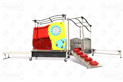 GymLudic Basic J51001® aree giochi giochi di equilibrio & di arrampicata percorsi immagine 3d