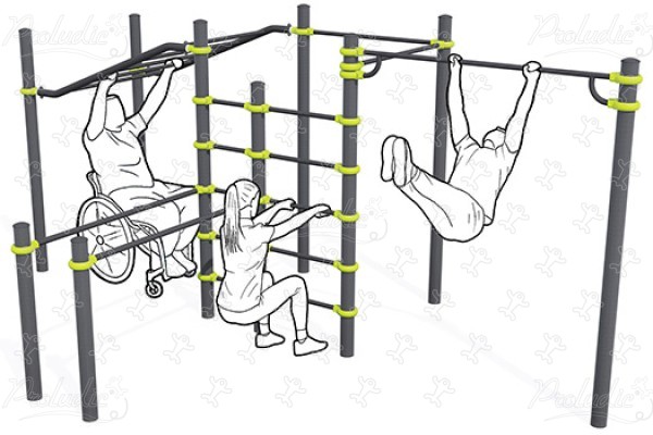 Combinazione compatta J5216® sport e fitness acti’fun acti’street immagine 3d