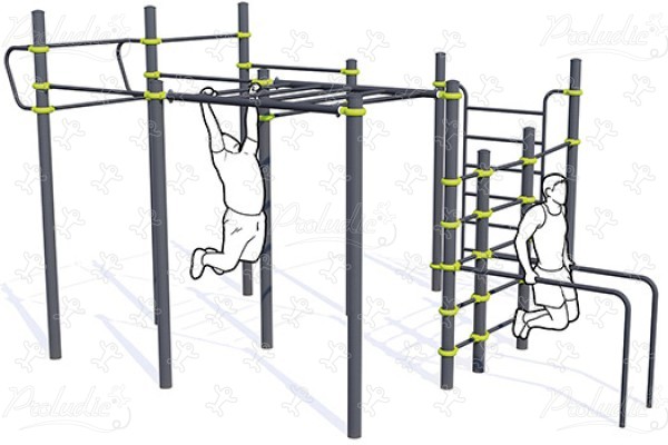 Combinazione per atleti esperti J5217® sport e fitness acti’fun acti’street immagine 3d