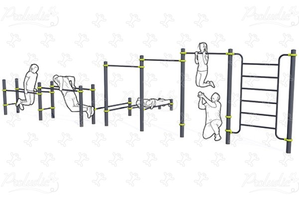 Combinazione mista J5222® sport e fitness acti’fun acti’street immagine 3d