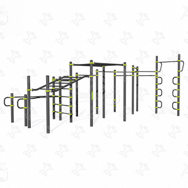 Combinazione completa e inclusiva J5223® sport e fitness acti’fun acti’street immagine 3d