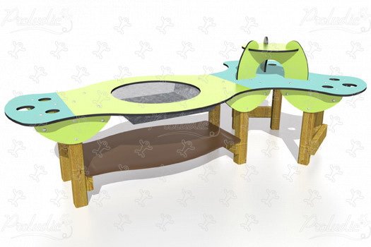 Atelier del giardinaggio J5300 aree giochi giochi educativi e sensoriali giochi d’acqua immagine 3d