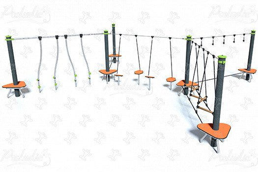 J5400-M aree giochi giochi di equilibrio & di arrampicata percorsi immagine 3d