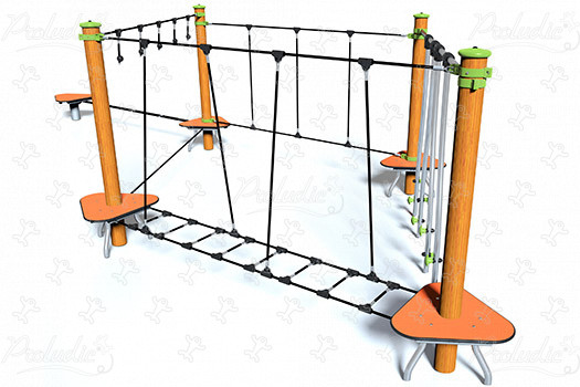 J5402 aree giochi giochi di equilibrio & di arrampicata percorsi immagine 3d