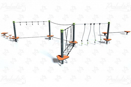 J5403-M aree giochi giochi di equilibrio & di arrampicata percorsi immagine 3d