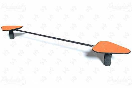 Slackline J5406-M aree giochi giochi di equilibrio & di arrampicata percorsi immagine 3d