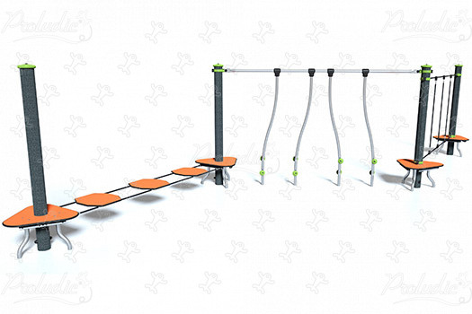 J5407-M aree giochi giochi di equilibrio & di arrampicata percorsi immagine 3d