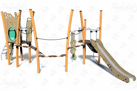 J5606-C® aree giochi giochi multifunzione kanopé immagine 3d