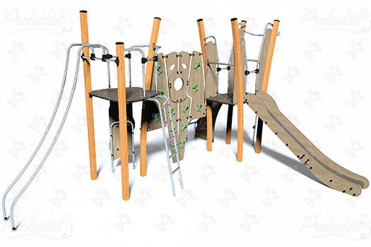 J5610-C® aree giochi giochi multifunzione kanopé immagine 3d