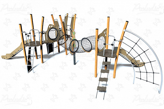 J5611-C® aree giochi giochi multifunzione kanopé immagine 3d