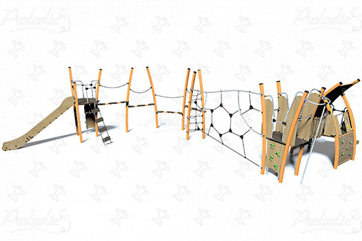 J5613-C® aree giochi giochi multifunzione kanopé immagine 3d