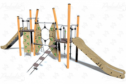 J5614-C® aree giochi giochi multifunzione kanopé immagine 3d