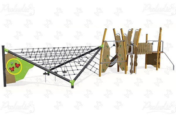J57009-C® aree giochi giochi di equilibrio & di arrampicata kanopé immagine 3d