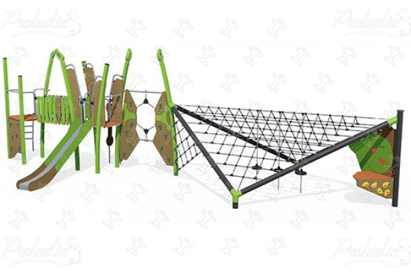 J57009 aree giochi giochi di equilibrio & di arrampicata kanopé immagine 3d